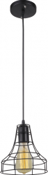 Pendul Franklin 1 x E27 x 60W EFST38547 negru 