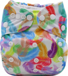 Scutec textil/lavabil bambus Alvababy Colorfull 