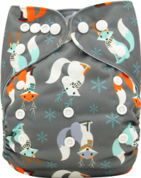 Scutec textil/lavabil bambus Alvababy Foxy 