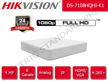 DVR Hikvision 8 canale FullHD 4 MP 