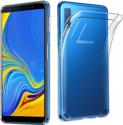 Husa Tpu Protectie Silicon Antisoc Samsung A7 2018 Transparent 