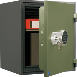Seif certificat antifoc EN 15659 CONFIDENTIAL 510 electronic 510x445x425 mm 