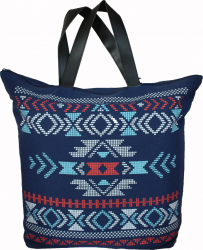 Geanta pentru plaja albastru 47 x 42 cm BB894 Vivo 