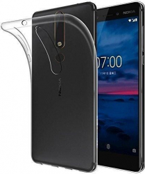 Husa Tpu Protectie Silicon Antisoc Nokia 6 Transparent