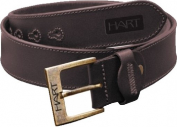 Curea din piele pentru pantaloni Hart maro 100 cm 