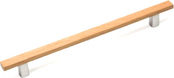 Maner din lemn pentru mobilier Ara W stejar L 220 mm 