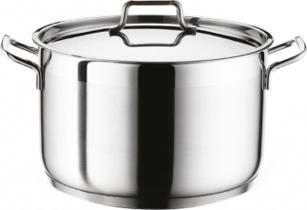 Oala inox ANETT GASTRO 22x12cm 4 5l cu capac inox 