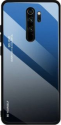 Husa de protectie Bibilel Gradient pentru Samsung Galaxy S20 protectie spate bumper capac de protectie Black-Blue BBL1355 