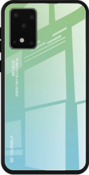 Husa de protectie Bibilel Gradient pentru Samsung Galaxy S20+ S20 Plus bumper capac de protectie Cyan Blue BBL1344 