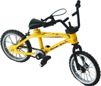 Mini Bicicleta de ghidat cu degetul pentru copii Finger Bike dezvolta abilitatile cognitive control maini Galben BBL1413 