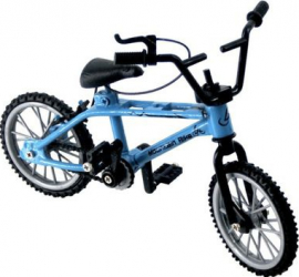Mini Bicicleta de ghidat cu degetul pentru copii Finger Bike dezvolta abilitatile cognitive control maini Albastru BBL1411 