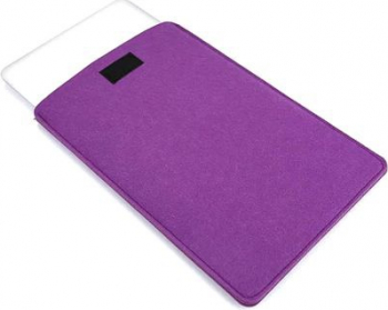 Husa Protectie pentru MacBook 15 inch protectie praf si zgarieturi 15 din fetru Mov BBL1472