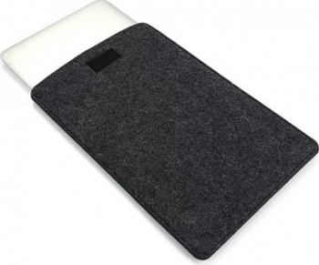 Husa Protectie pentru MacBook 15 inch protectie praf si zgarieturi 15 din fetru Negru BBL1471