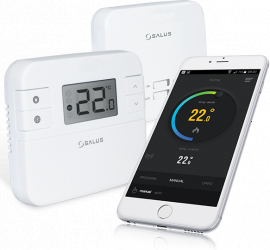 Termostat de ambient controlat prin internet SALUS RT310i