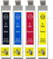 Set 4 Cartuse GraphiteK Compatibile Epson 29XL T2991XL 2992XL 2993XL 2994XL EPSON XP-235 XP-332 XP-335 XP-432 XP-435 XP-245 XP-247 XP-345 