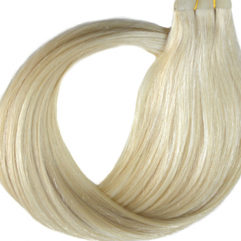 Extensii Par Natural Tape On Blond Light 50cm Ihair Keratin