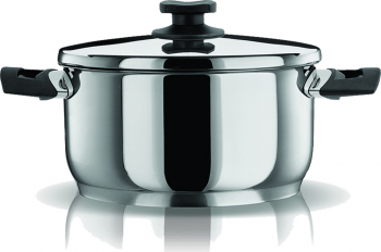 Oala Pyramis CLASSIC diametru 26cm capacitate 7 2litri inox potrivita pentru toate tipurile de plite 