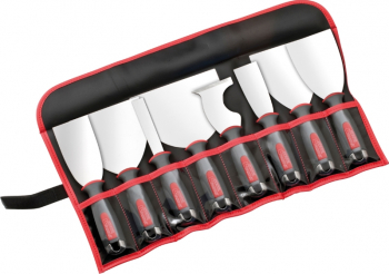 KIT Spacluri Profesionale - 7 buc 2/4/6/8/10/12/15 cm + 1 cutit multifunctional 