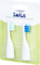 Set 2 rezerve periuta de dinti VITAMMY Smile Verde-Albastru 