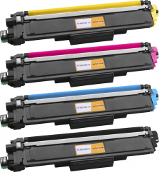 Set 4 cartuse Toner GraphiteK compatibile Brother TN247 cu chip Nou Inclus 3000 pagini negru cyan magenta yellow 