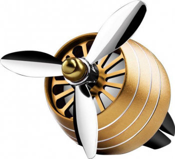 Odorizant Auto Tip Ventilator pentru Grila cu Lumini Gold