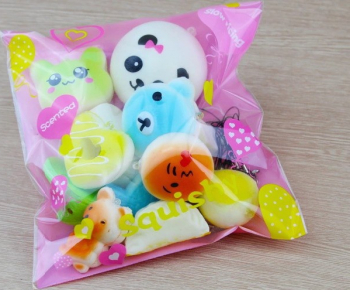 Pachet 5 piese jucarii Squishy breloc cu revenire lenta