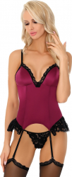Corset Agrafena CoFashion grena L/XL 