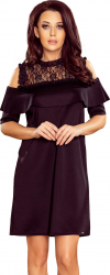 Rochie 247-1 NUMOCO cu maneca scurta si dantela M