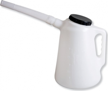 Recipient lichide cu varf flexibil si capac 2 litri 