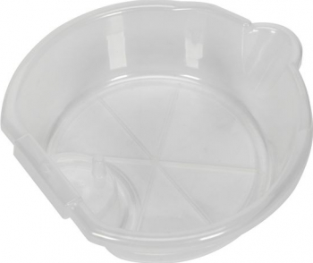 Recipient transparent colectare ulei uzat 300x100 mm 4.5 litri 