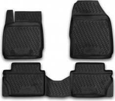 Set 4 covorase auto din cauciuc pentru FORD Fiesta 2008-2011 