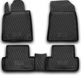 Set 4 covorase auto din cauciuc pentru PEUGEOT 407 2004 - prezent 