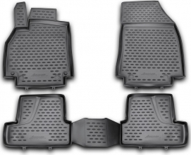 Set 4 covorase auto din cauciuc pentru RENAULT Megane 3 2010 - prezent 