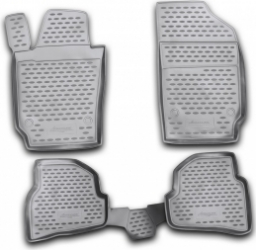 Set 4 covorase auto din cauciuc pentru VW Polo V 12 2009 - prezent 