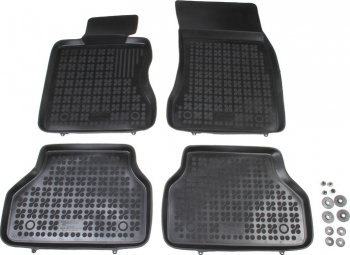 Set covorase auto Rezaw Plast din cauciuc pentru BMW Seria 5 E60 2003-2010 4 buc 