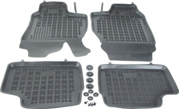 Set covorase auto Rezaw Plast din cauciuc pentru OPEL ASTRA 1998-2008 4 buc 