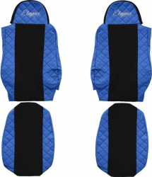 Set huse scaun DAF XF95-XF105 albastru productie 2002-2012 