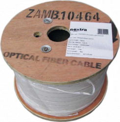 Cablu fibra optica NEXTRA FTTH DROP 2 x SM G657A1 - fara sufa metalica 