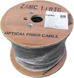 Cablu fibra optica NEXTRA FTTH DROP messinger 2 x SM G657A2 - cu sufa metalica 
