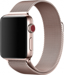 Curea Milanese MTP Premium Retro Gold pentru Apple Watch 38mm 