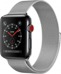 Curea Milanese MTP Premium Silver pentru Apple Watch 44mm 