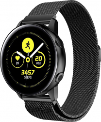Curea Milanese Premium MTP Negru 22mm Quick Release pentru Huawei Watch GT 