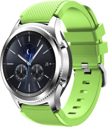 Curea Silicon Premium MTP Lime 22mm Quick Release pentru Samsung Galaxy Watch 46 mm 