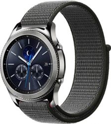 Curea Textila Premium MTP Dark Olive 22mm Quick Release pentru SmartWatch 