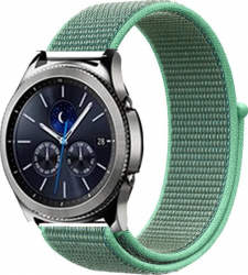 Curea Textila Premium MTP Spearmint 20mm Quick Release pentru SmartWatch 