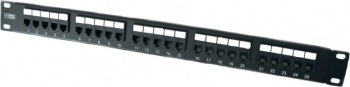 Patch Panel Braun Group 19 inch Telefonie/ISDN 25 porturi RJ11/RJ12 