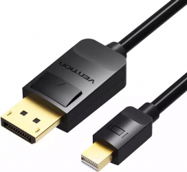 Cablu Mini DP la DP 3 metri Negru Vention 