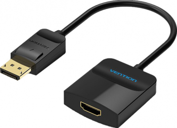 Convertor DP la HDMI Negru 0.15 metri Vention 