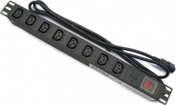 PDU 8 prize IEC C13 cu protectie aluminiu 