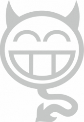 Sticker auto amuzant pentru masini japoneze 20cm alb 
